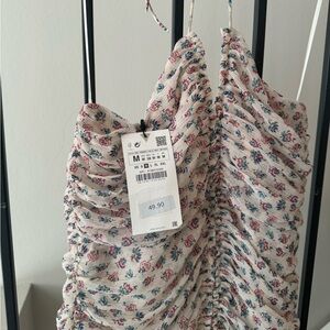 Zara Floral Mini Dress